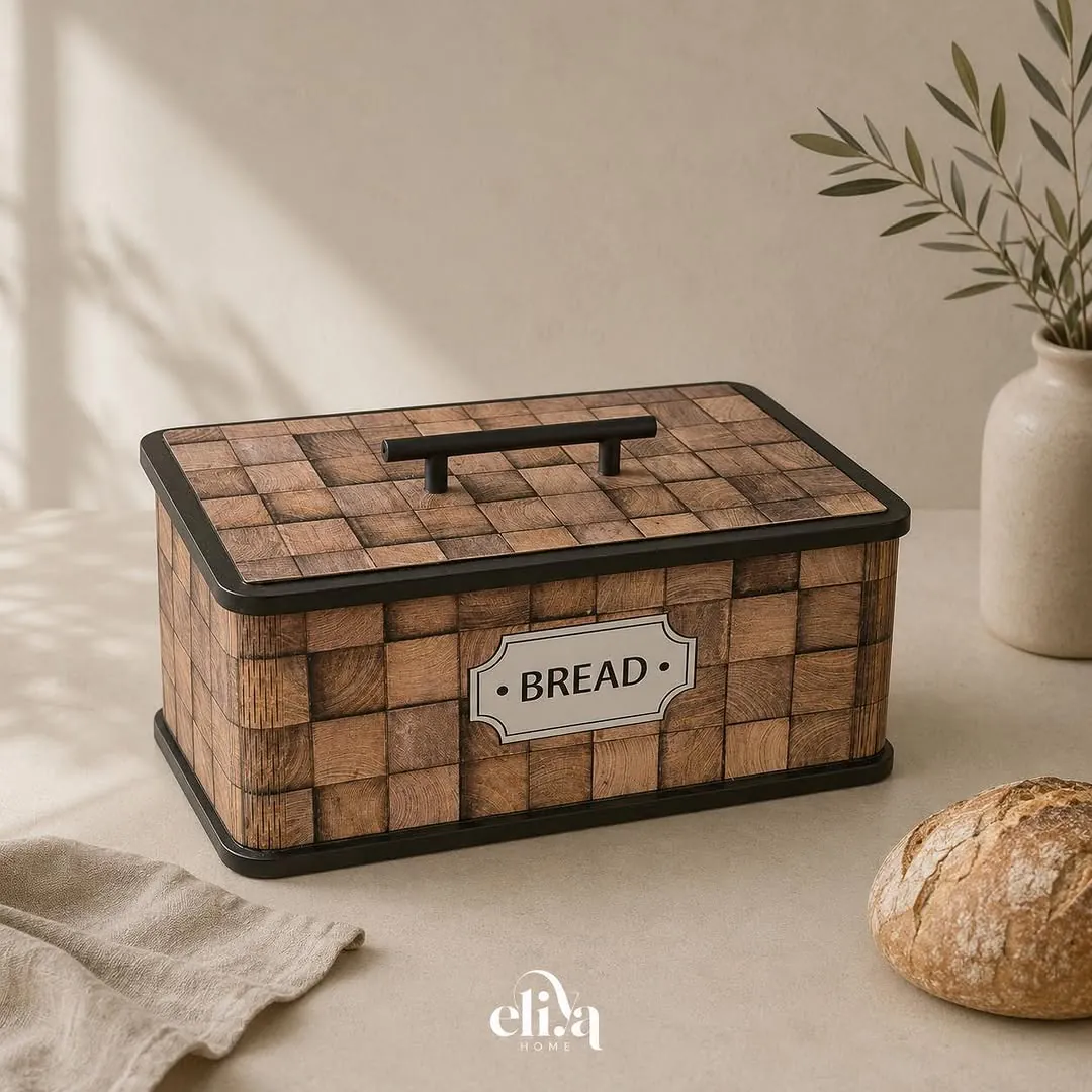Wooden Bread Box
