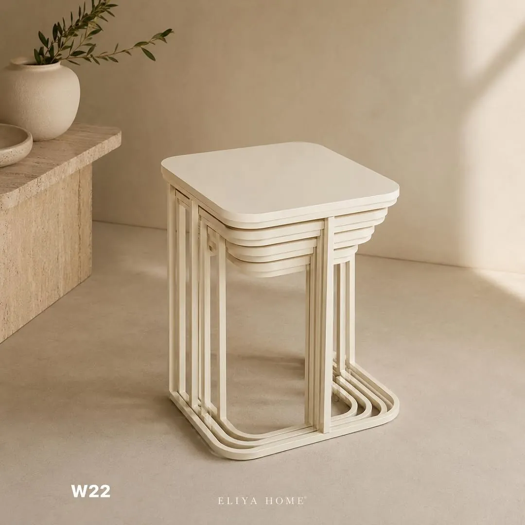 Four-Piece Nesting Table Set