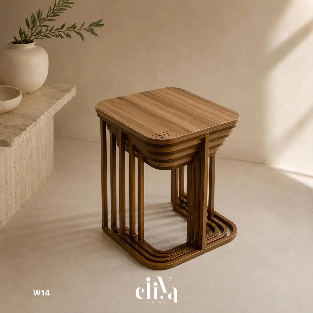 Four-Piece Nesting Table Set
