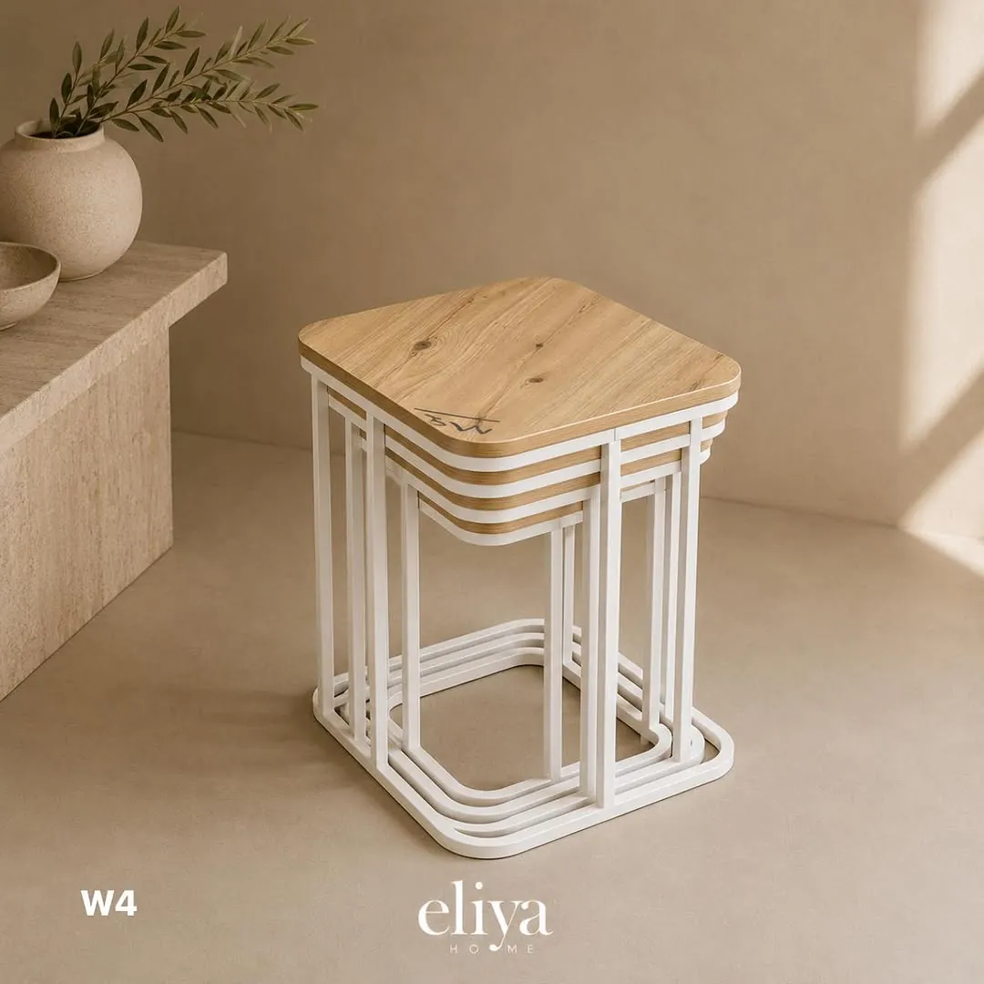 Four-Piece Nesting Table Set
