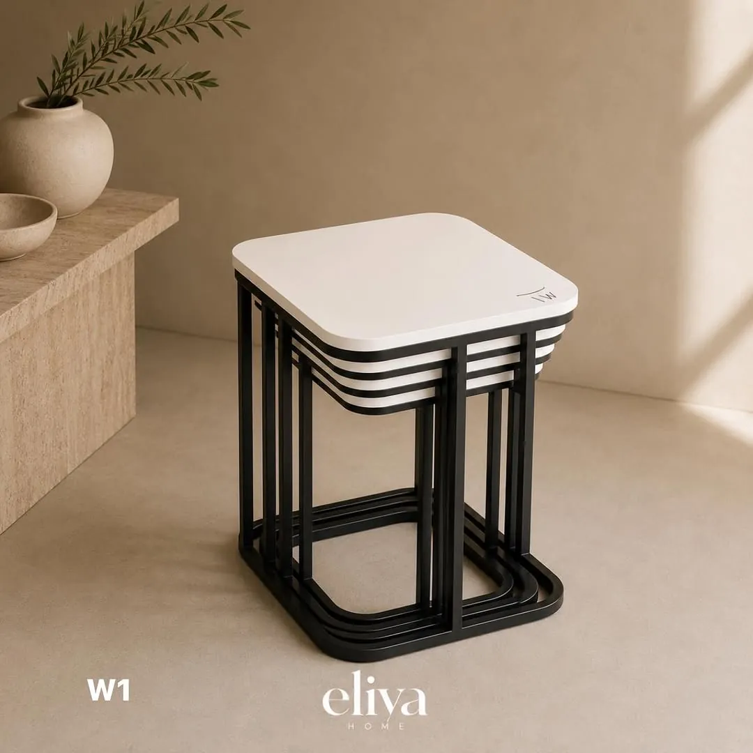 Four-Piece Nesting Table Set