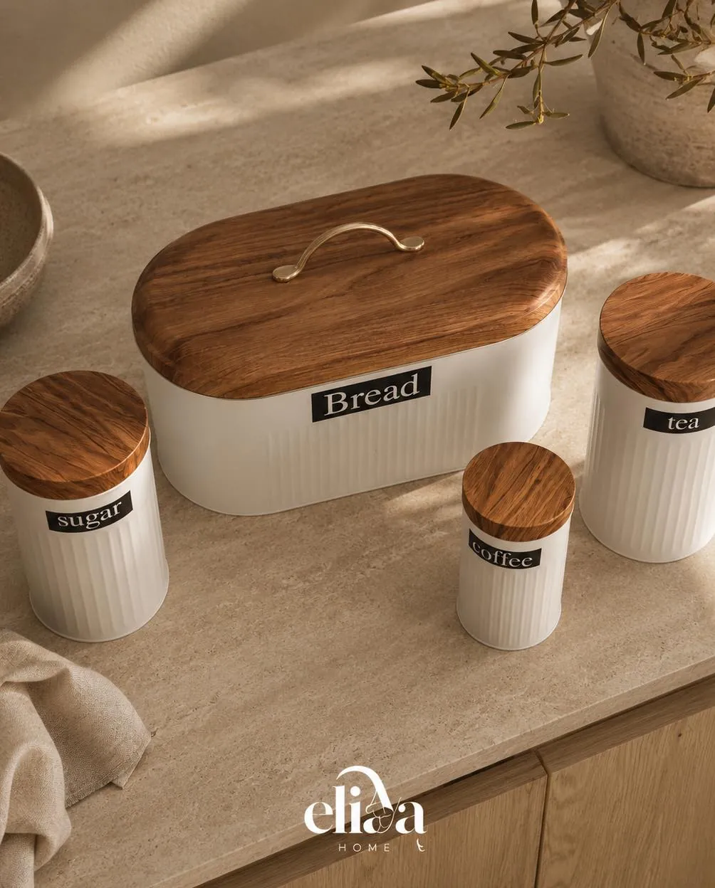 Bread, Coffee, Tea & Sugar Set
