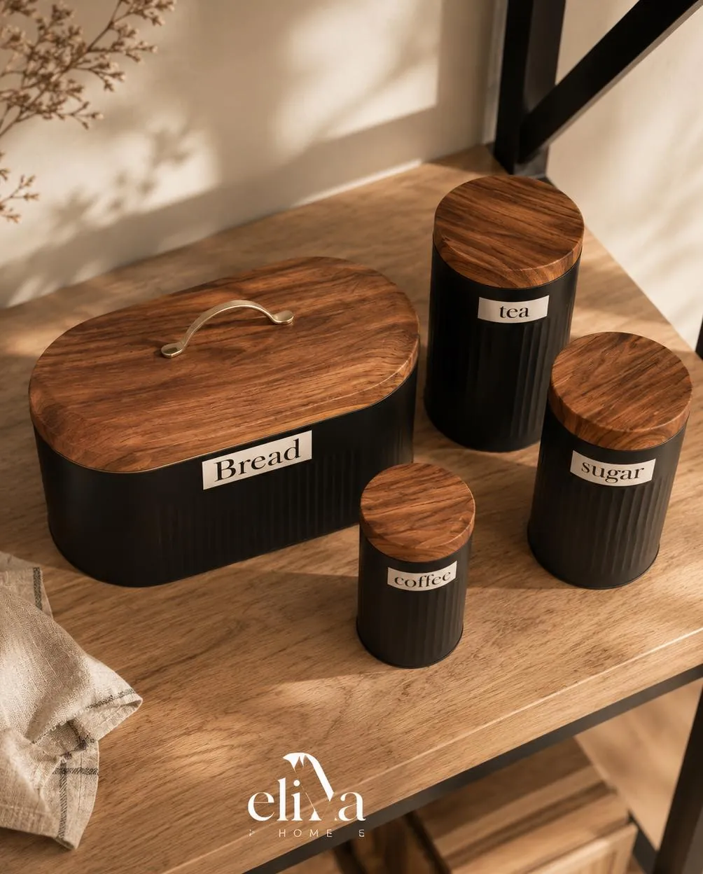 Bread, Coffee, Tea & Sugar Set