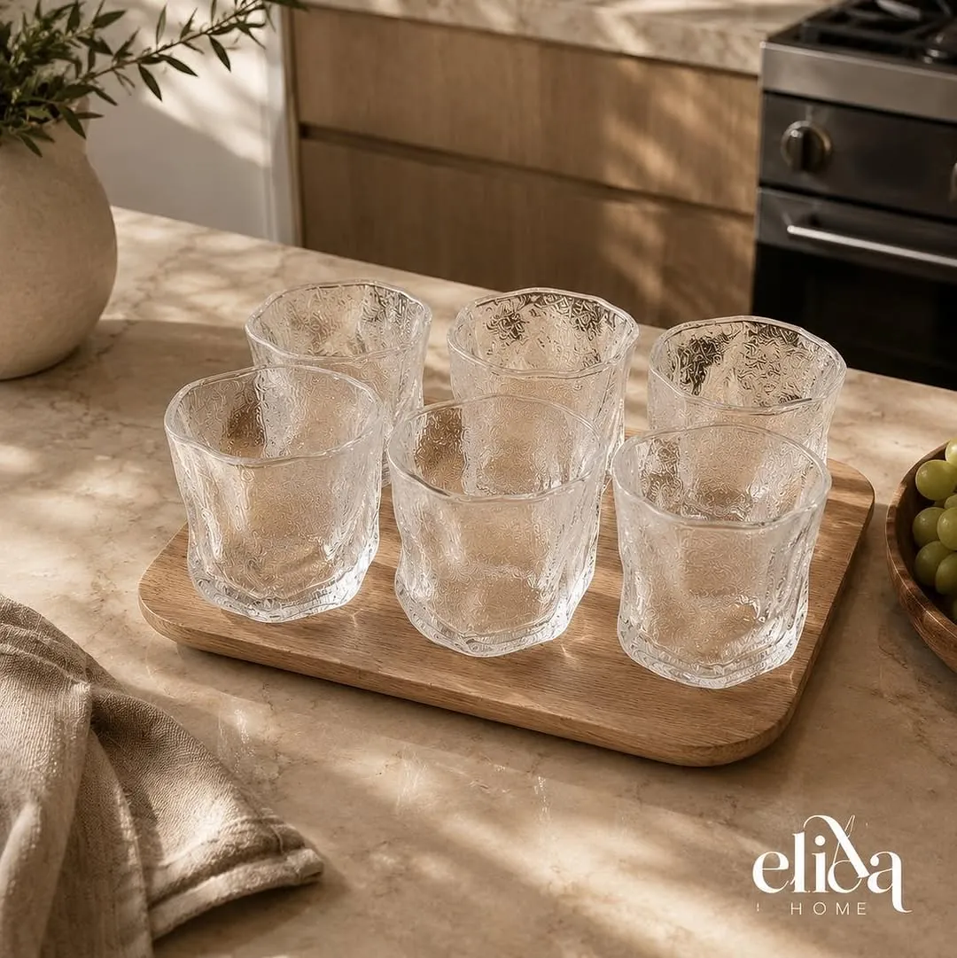 Trendy Icy Glass Set