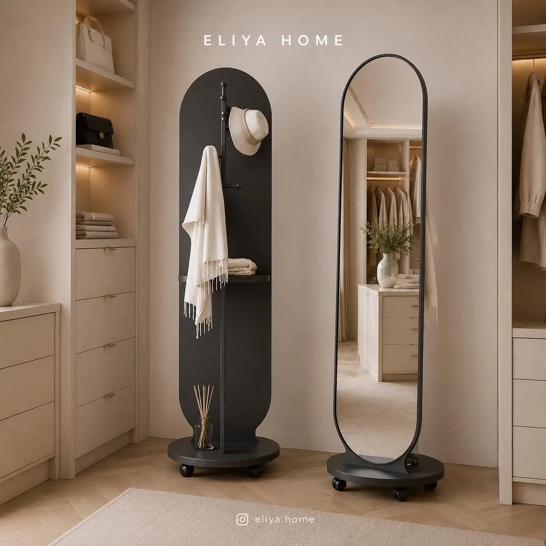 Mirror and Clothes Stand