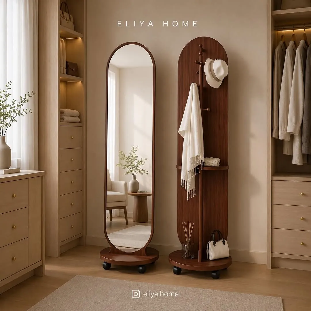 Mirror and Clothes Stand