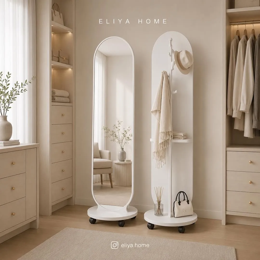 Mirror and Clothes Stand
