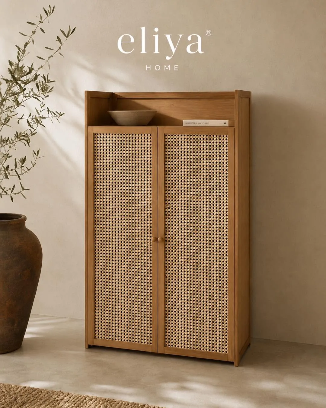 Bamboo Wood Shoe Rack