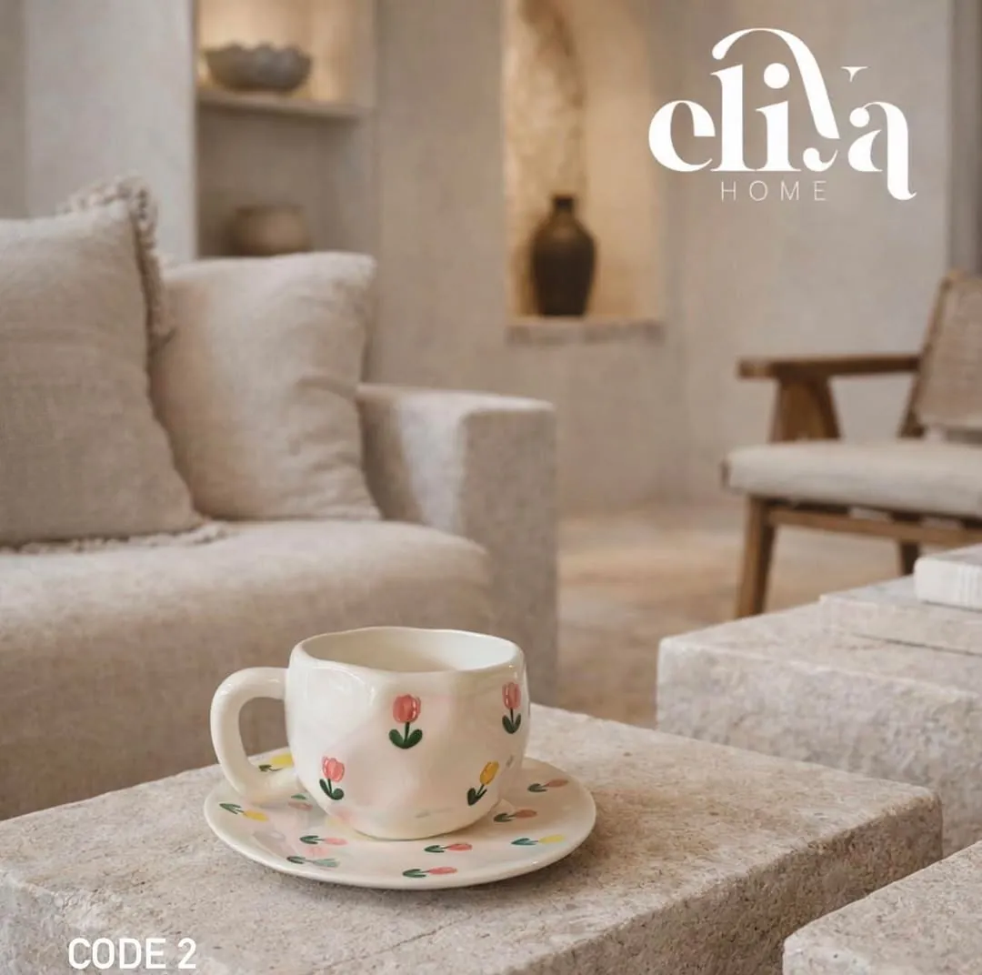 6-Piece Pinterest Porcelain Mug Set