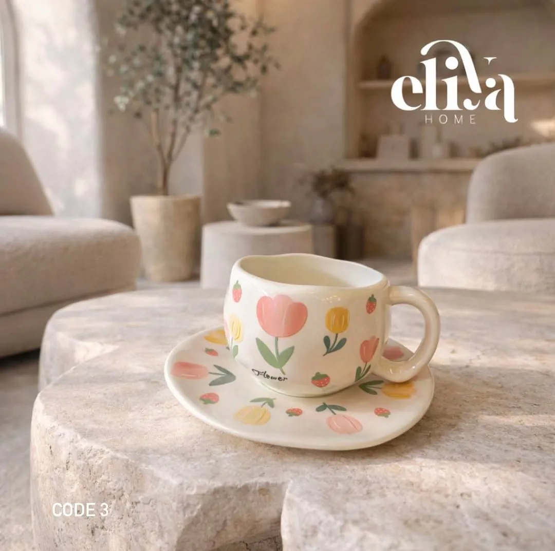 6-Piece Pinterest Porcelain Mug Set