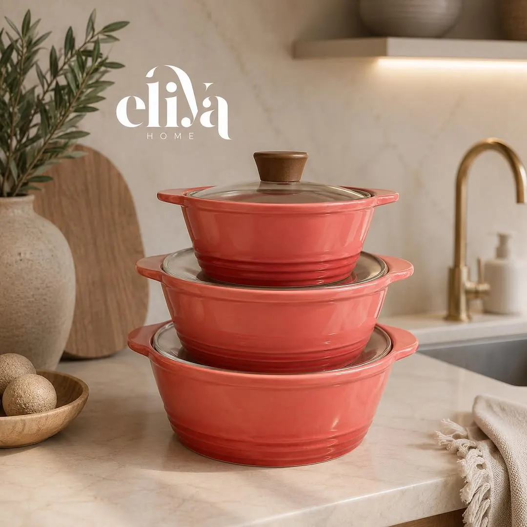Pyrex Fرفوري Pot Set