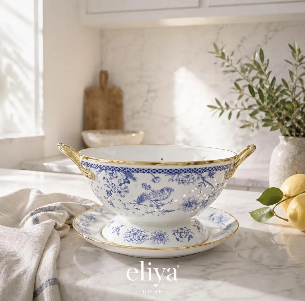 Ginko Chinese Set and Metal Strainer