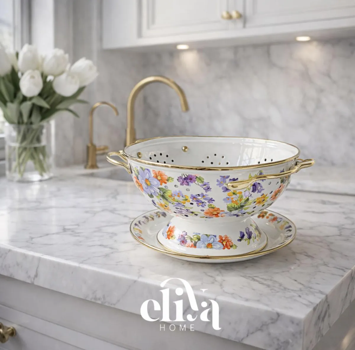 Ginko Chinese Set and Metal Strainer