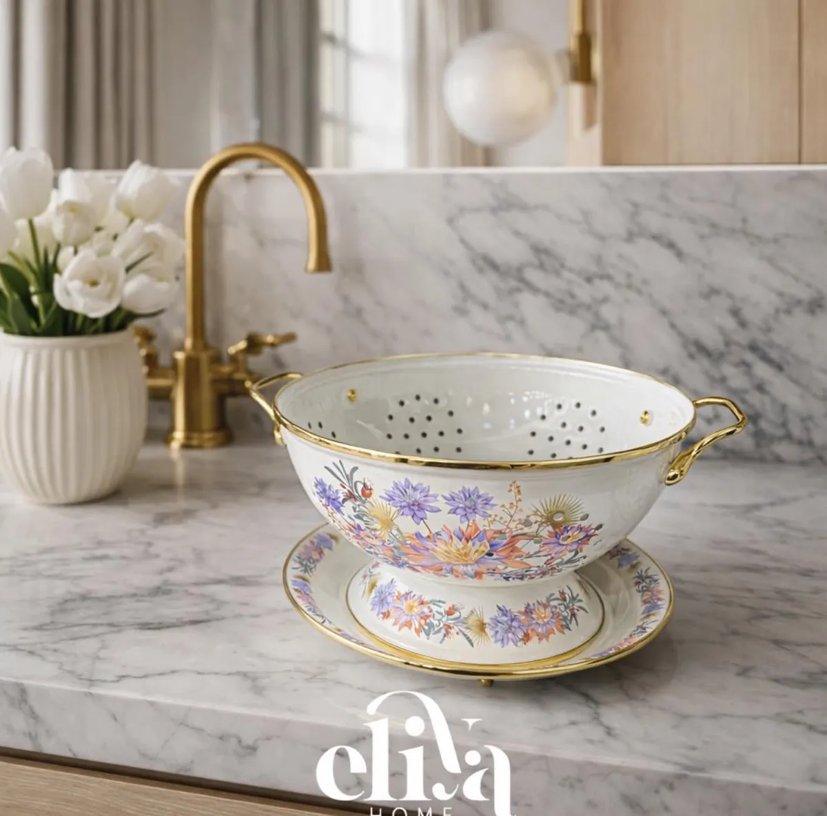 Ginko Chinese Set and Metal Strainer