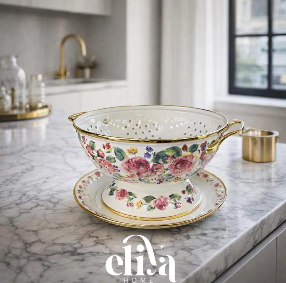 Ginko Chinese Set and Metal Strainer