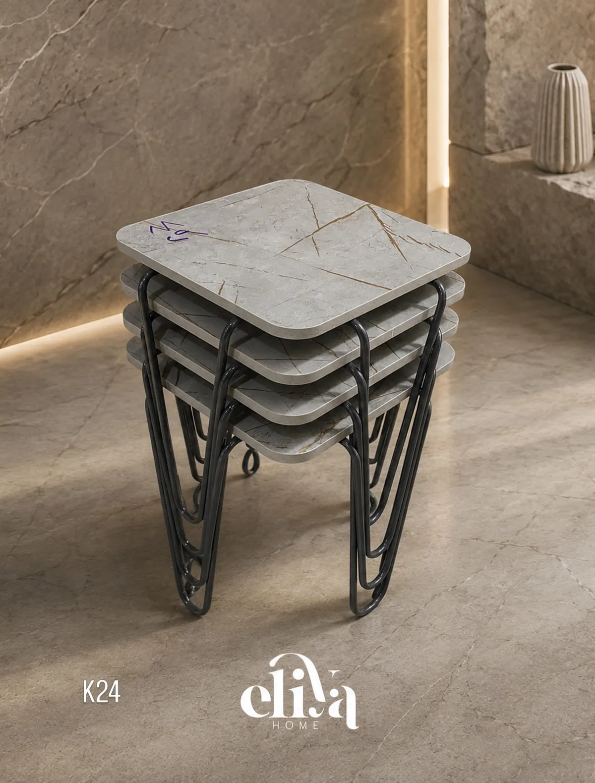 Square Luxury Table Set