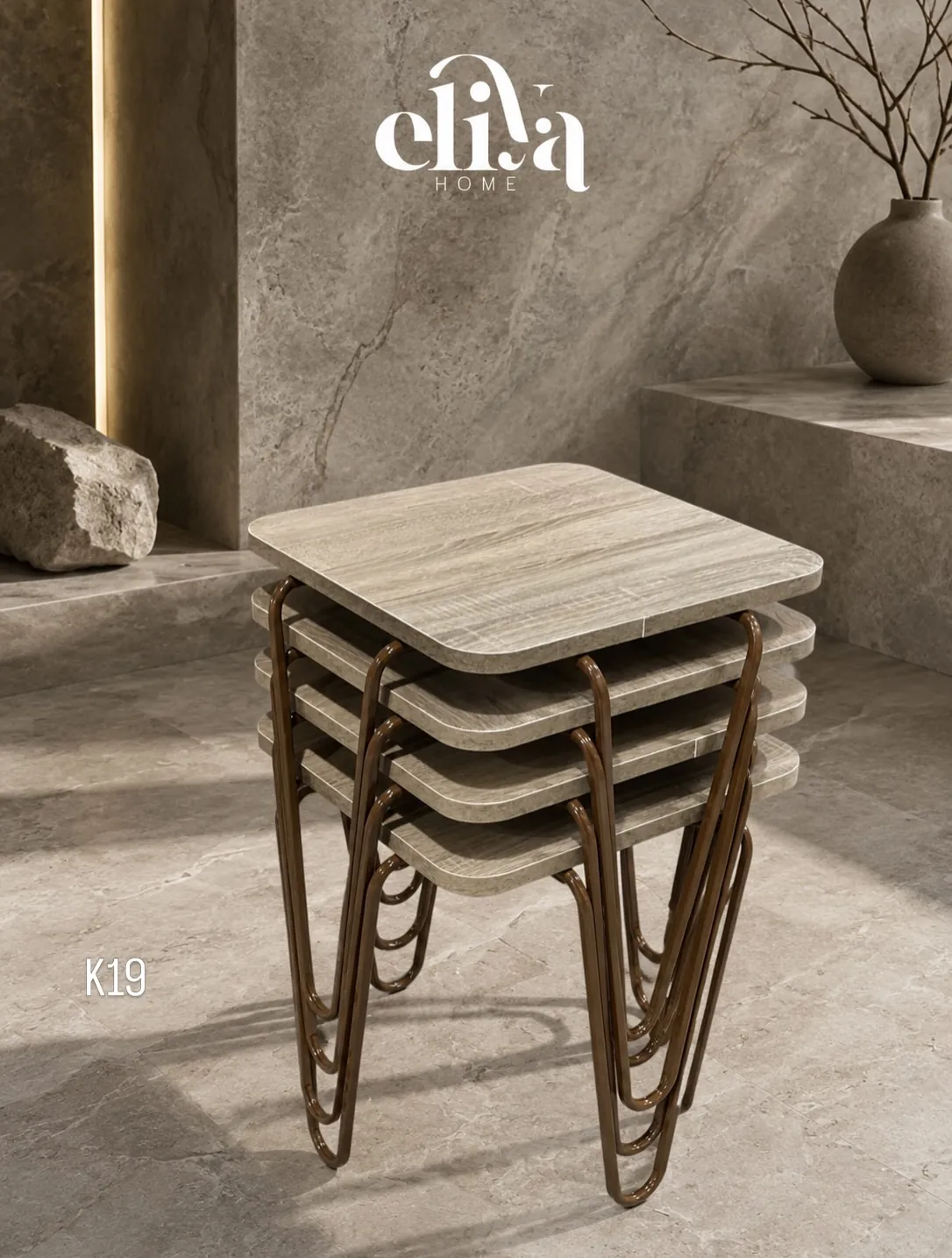 Square Luxury Table Set