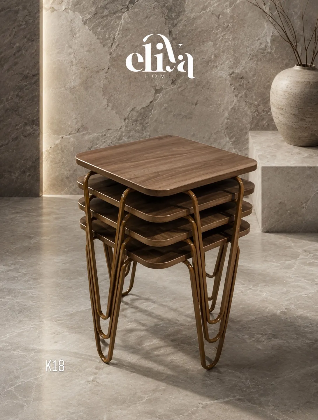 Square Luxury Table Set