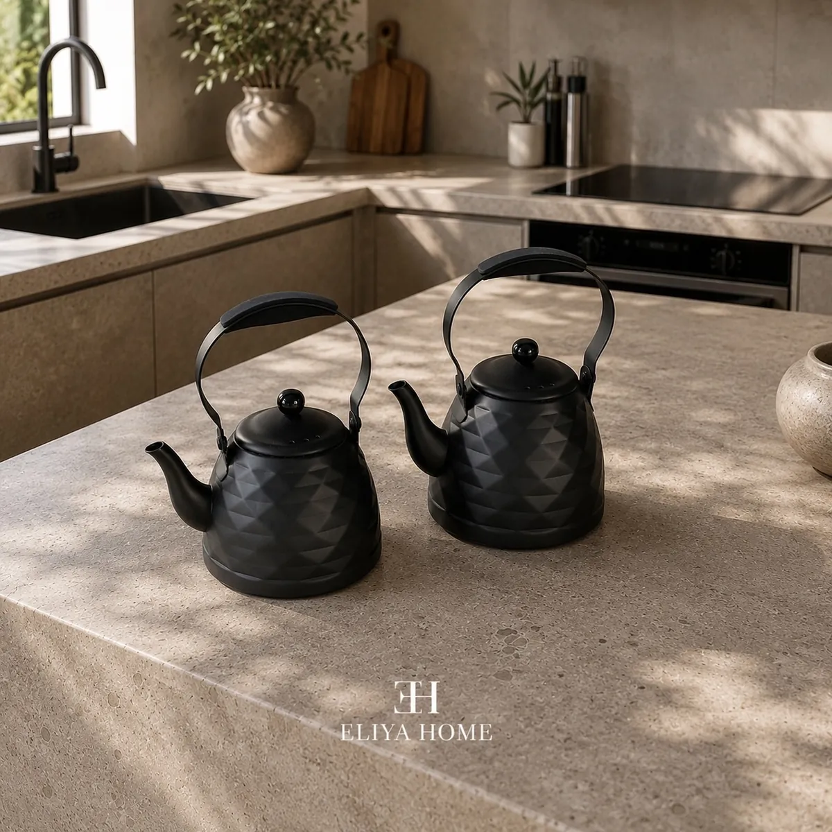 Ginko Metal Kettle and Pot Set