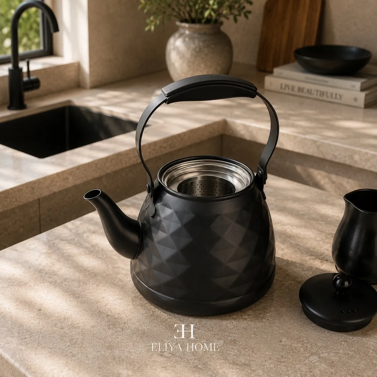 Ginko Metal Kettle and Pot Set