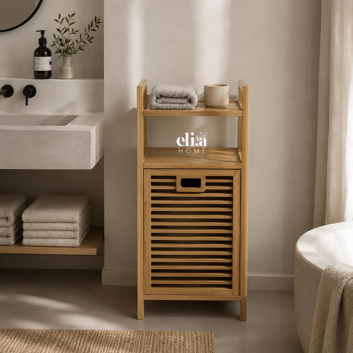 Bamboo Laundry Basket