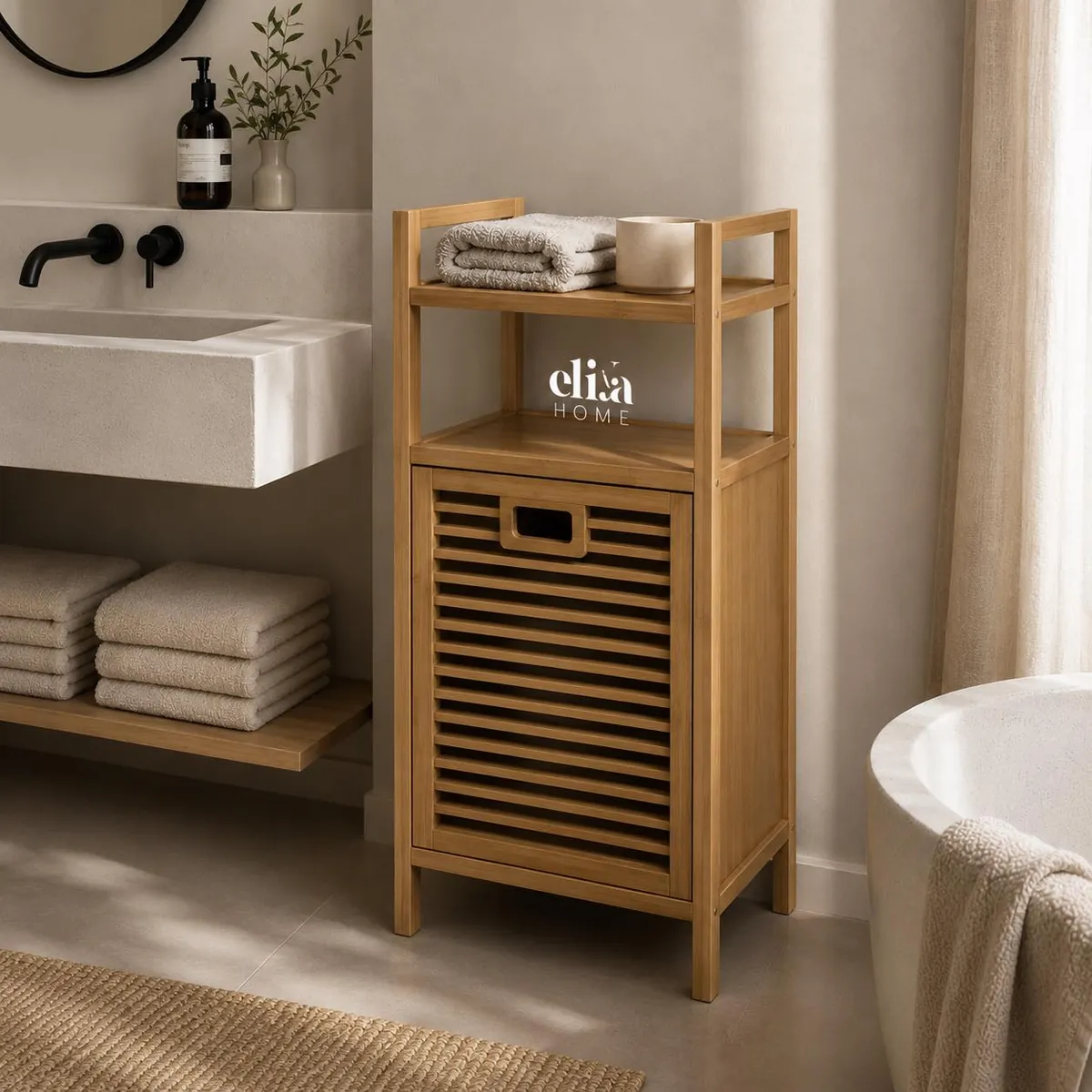 Bamboo Laundry Basket