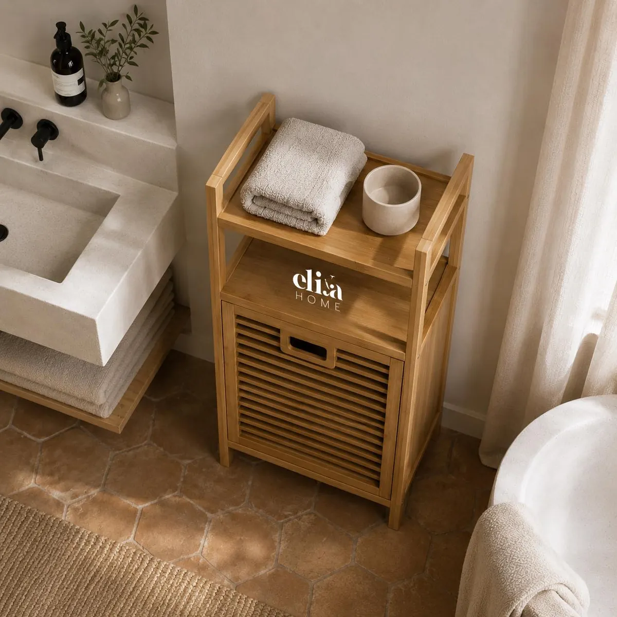 Bamboo Laundry Basket
