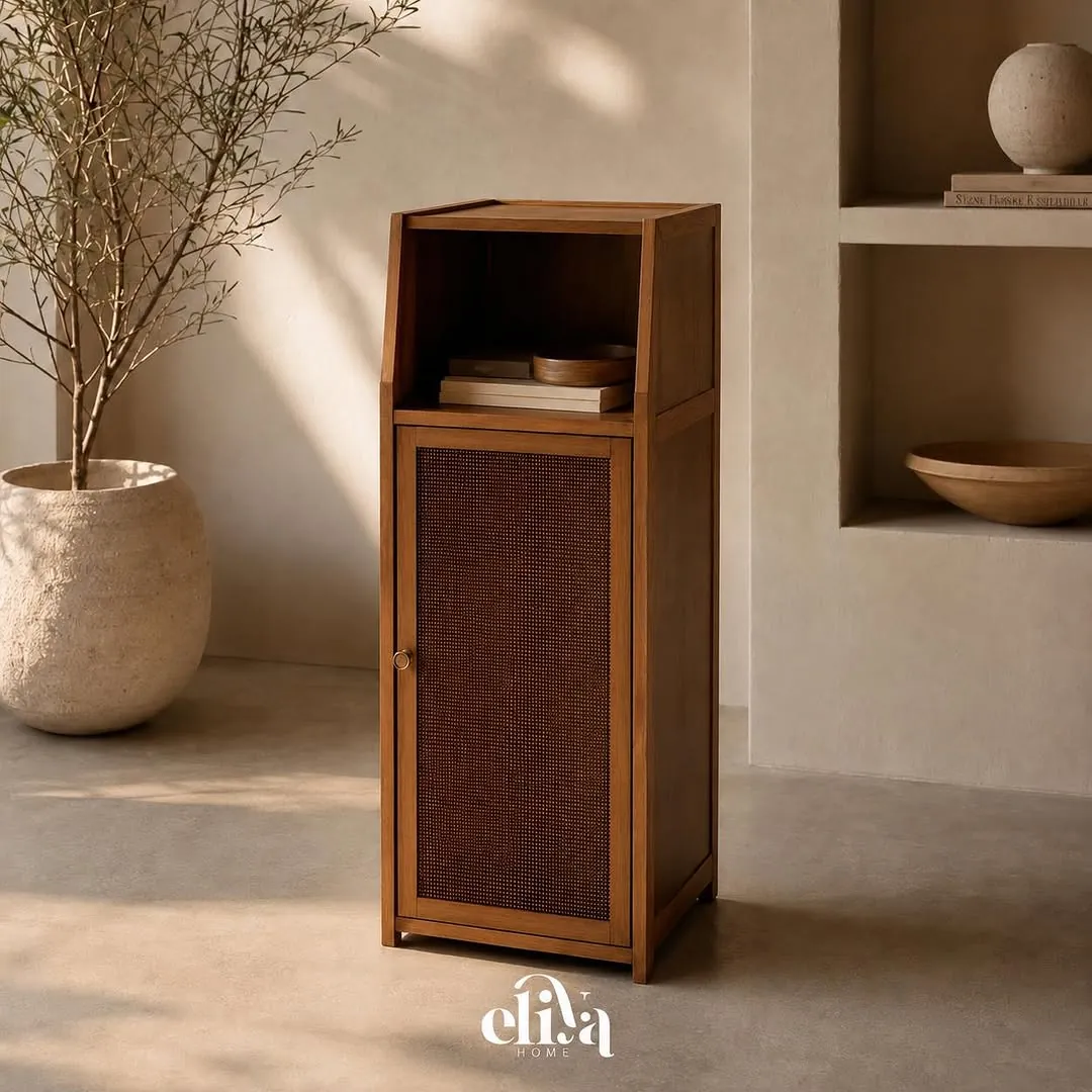 Modern Bamboo Wooden Cabinet