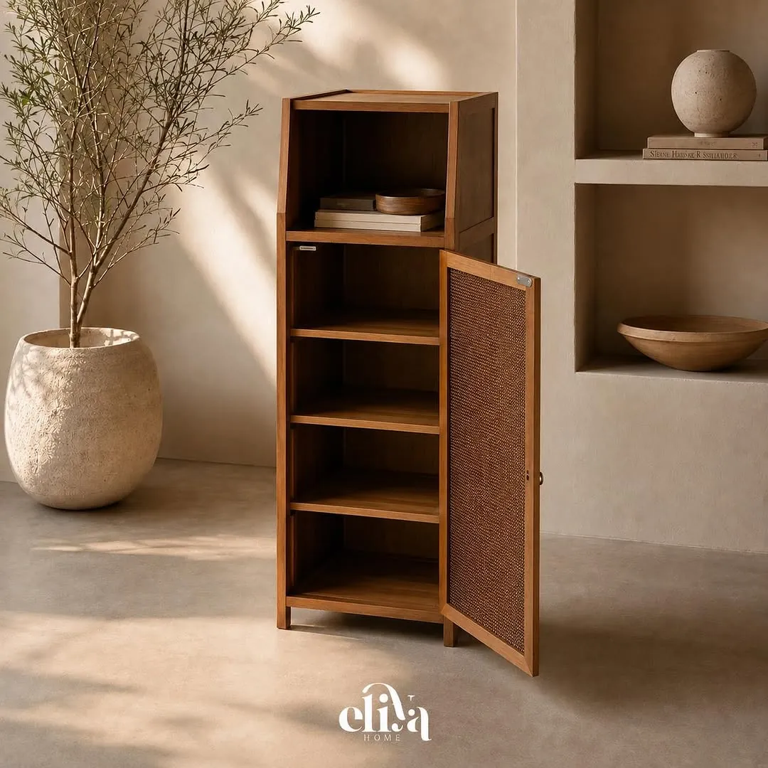 Modern Bamboo Wooden Cabinet