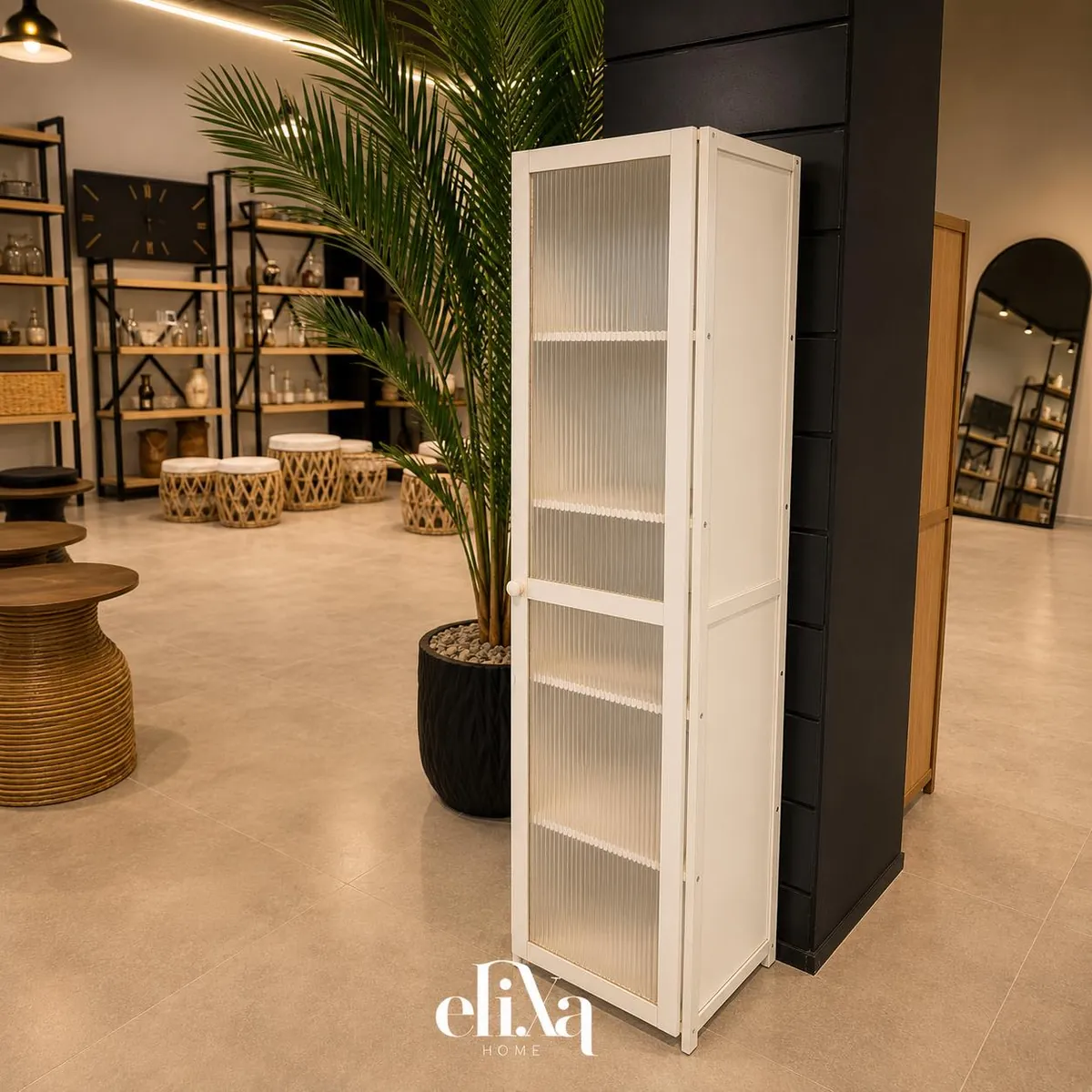 4-Tier Wooden Cabinet