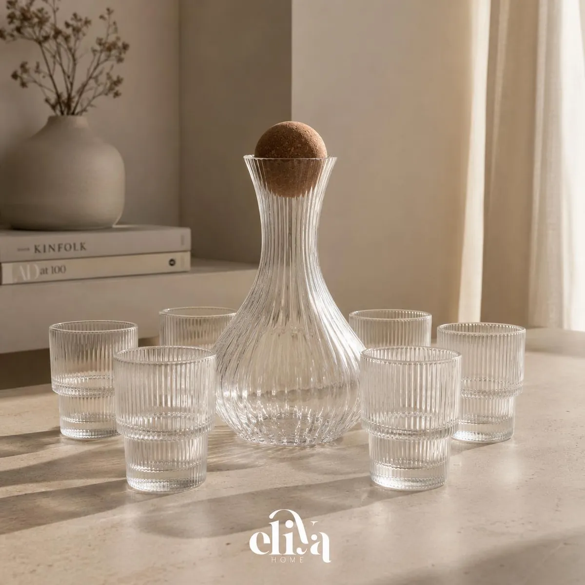 Luxury Glass Guest Set