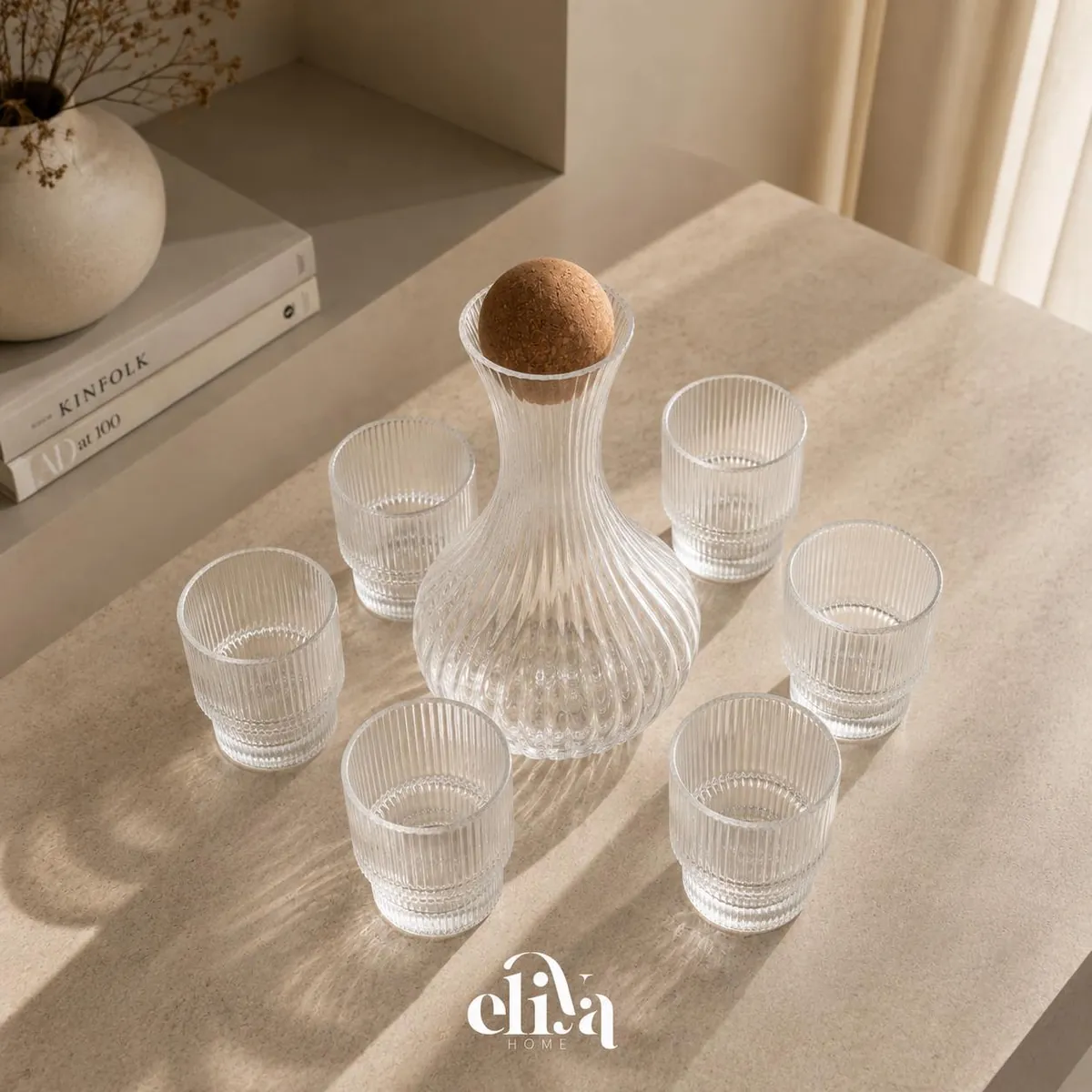 Luxury Glass Guest Set