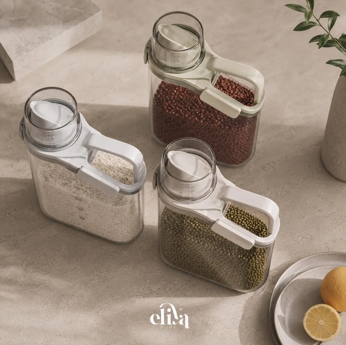 Grain Storage Jar Set