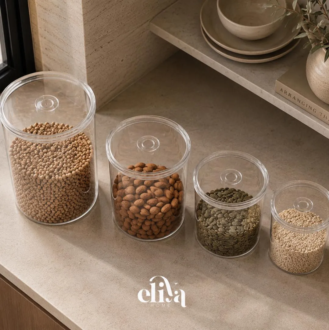 4-Piece Acrylic Container Set