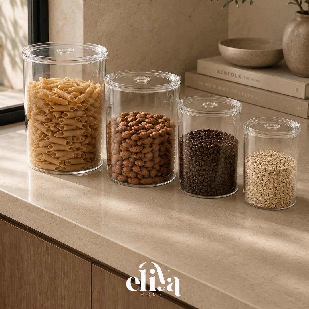 4-Piece Acrylic Container Set
