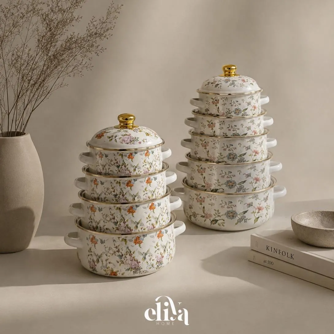 5-Piece Metal Pot Set