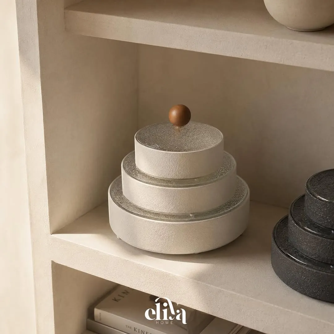Three-Piece Metal Dessert Set