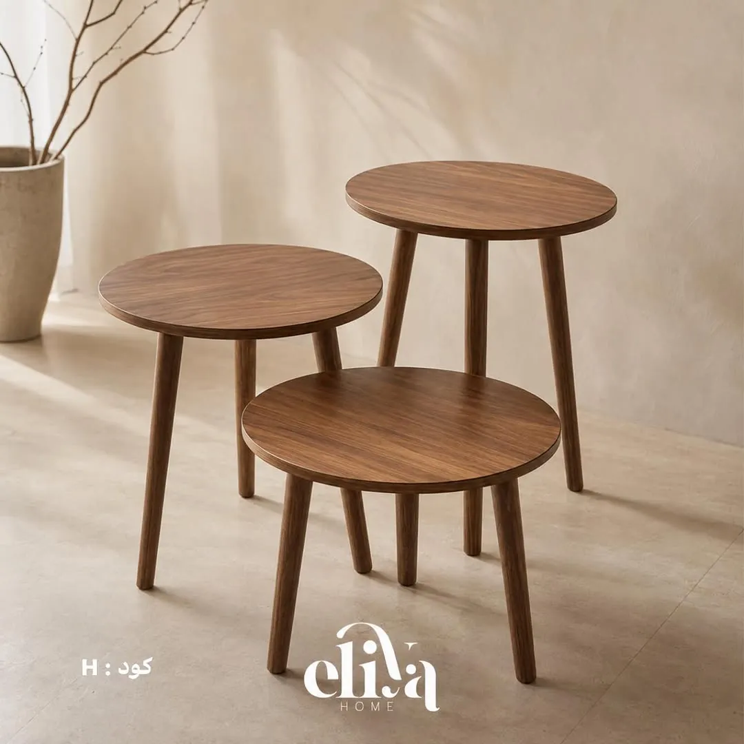 Modern Side Table Set (3 Pieces)