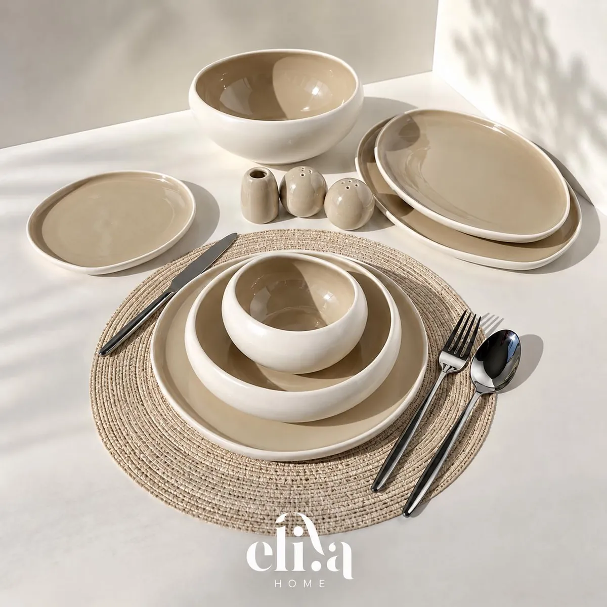 Dinnerware Set - 28 Pieces