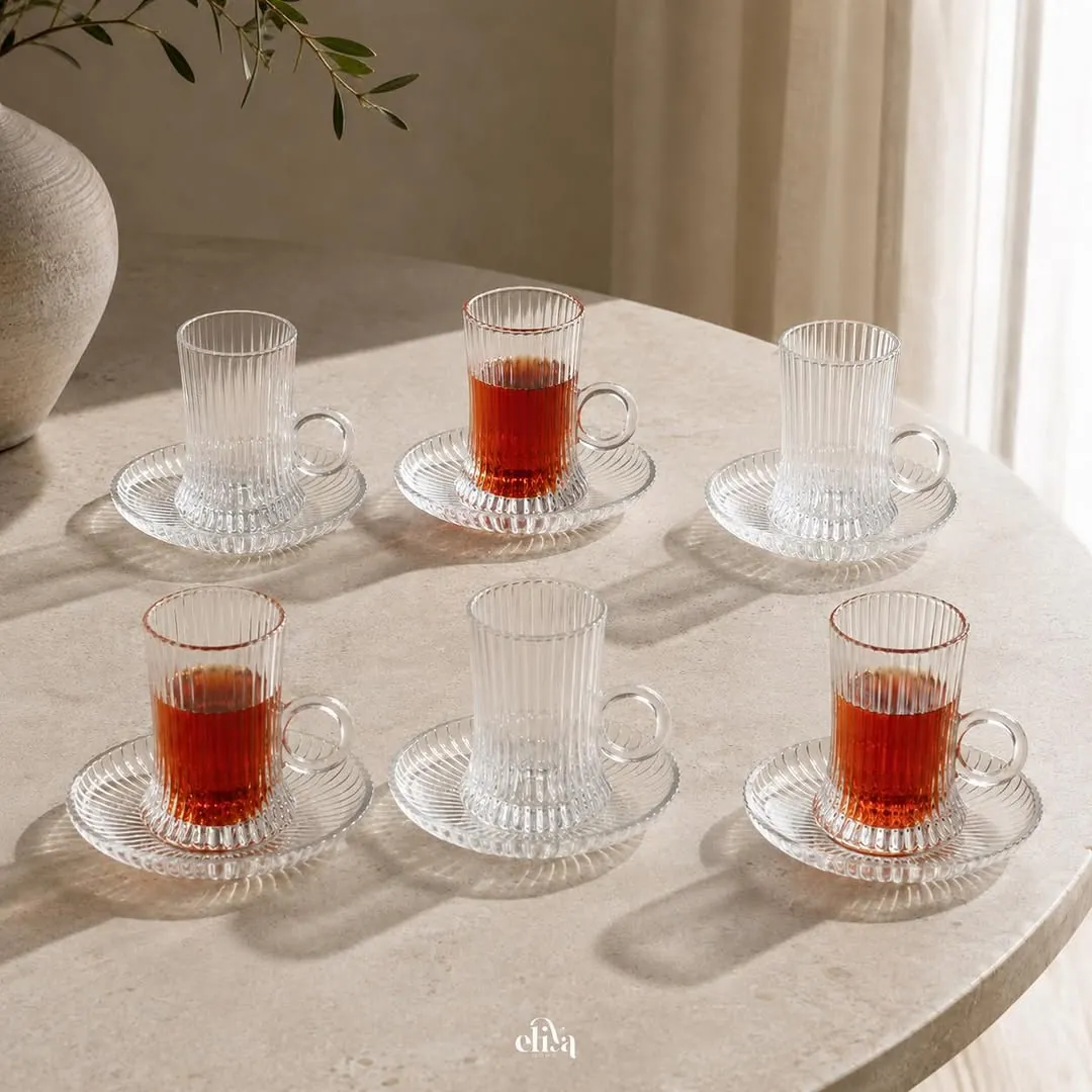 Elegant Tea Glass Set