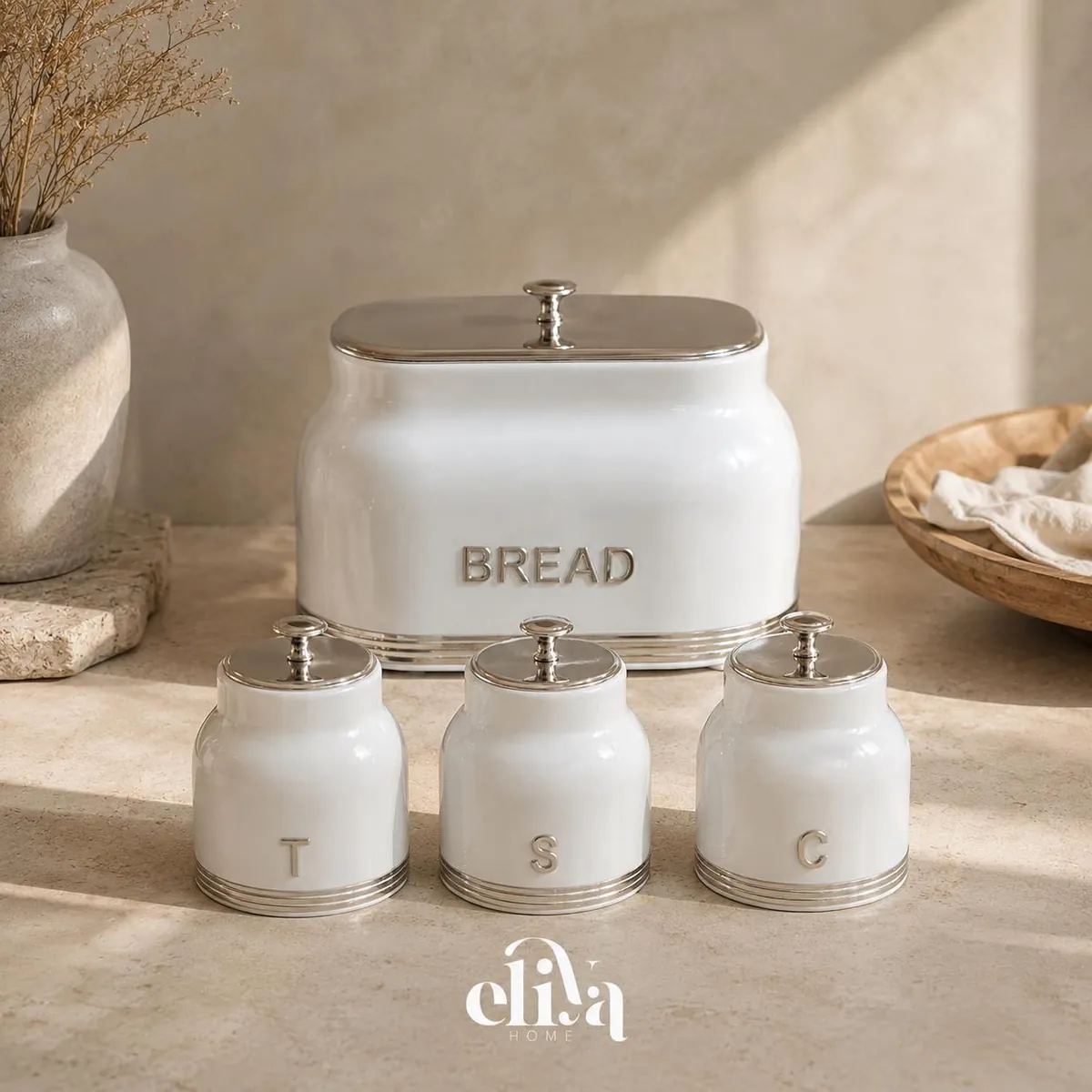Elegant Sugar Bowl Set