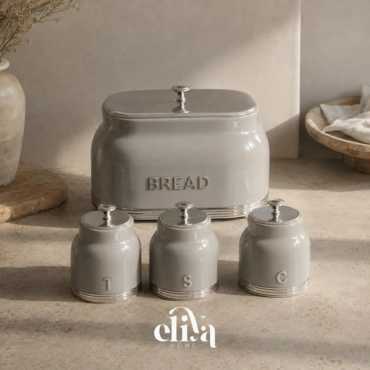 Elegant Sugar Bowl Set