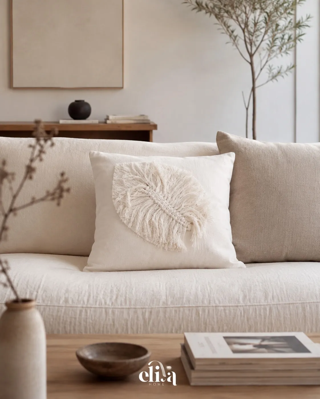 Leaf Design Decorative Pillows