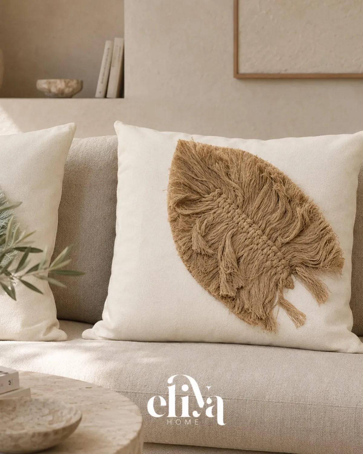 Leaf Design Decorative Pillows