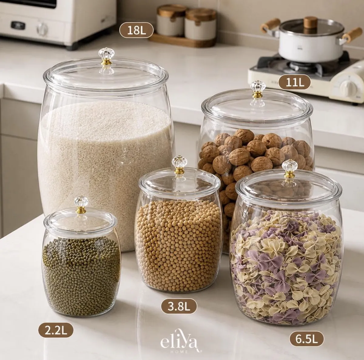Acrylic Storage Containers