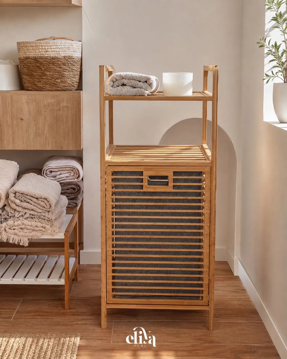 Bamboo Laundry Basket