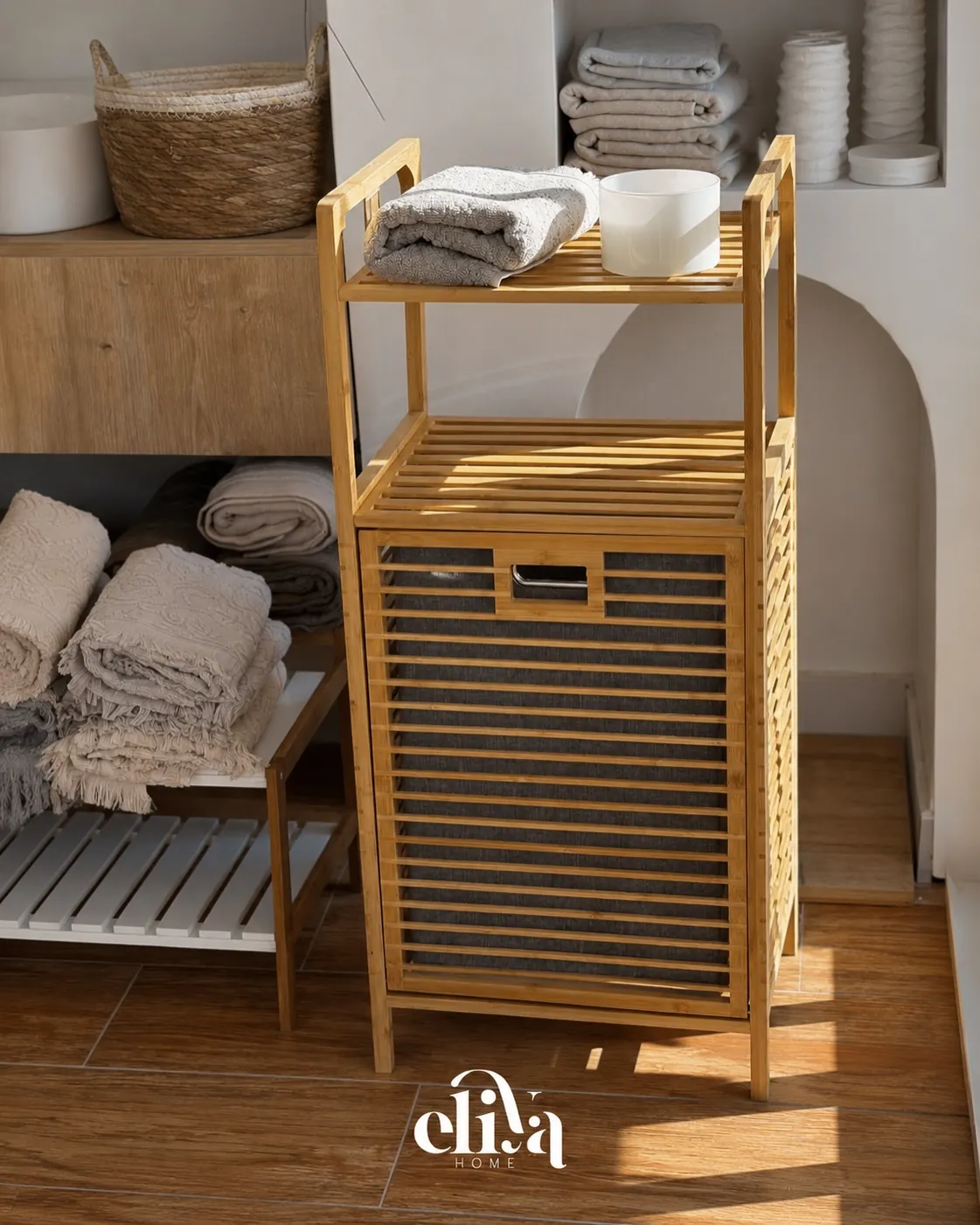 Bamboo Laundry Basket