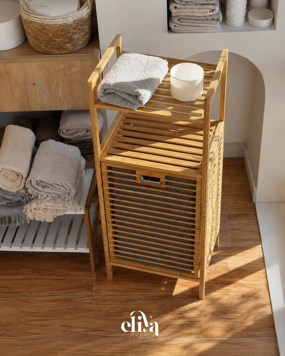 Bamboo Laundry Basket
