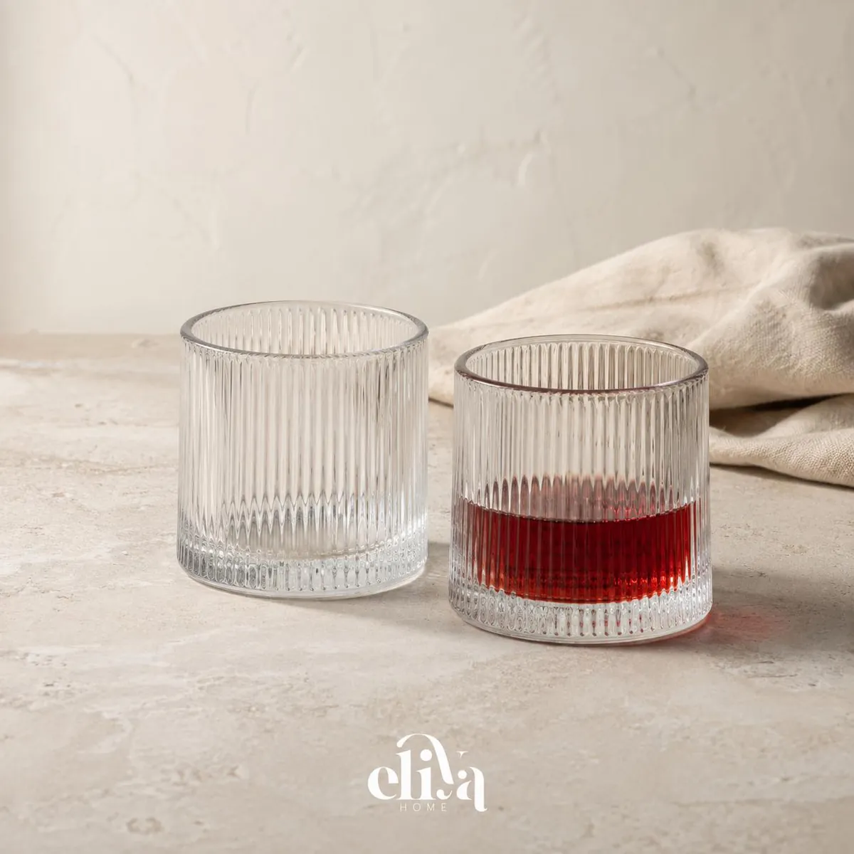 Elegant Trendy Ice Glass Set