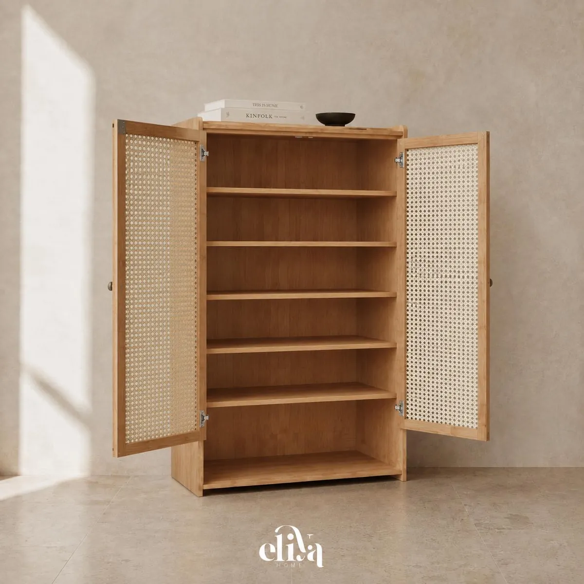 Bamboo Wood Shoe Rack